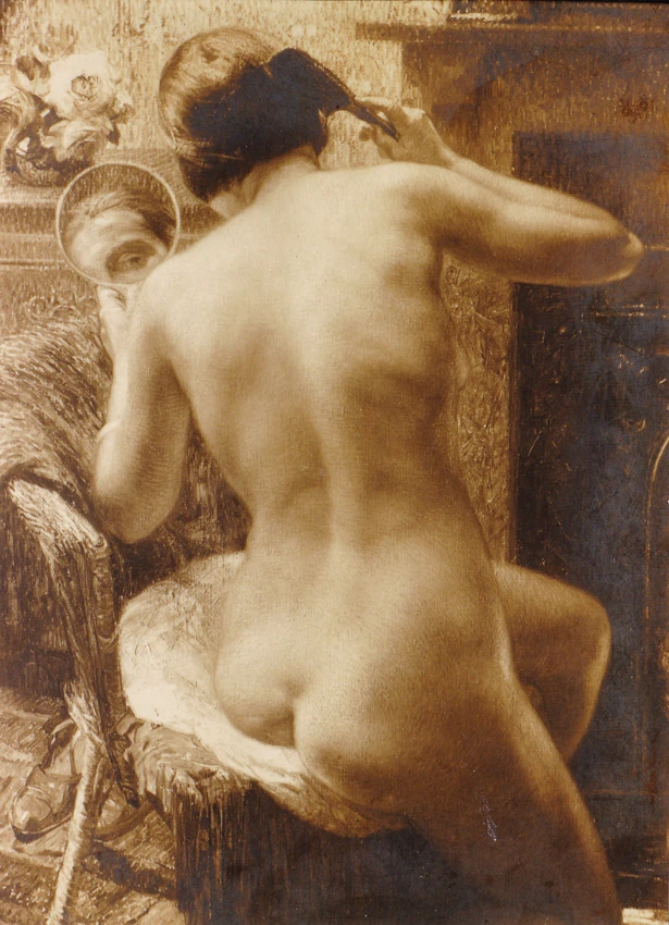 1876-Edmond De Maertelaere - Donna nuda